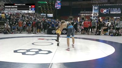 126 lbs Cons. Rd Of 128 - Steven Maitre, Massachusetts vs Collin Bartos, Ohio