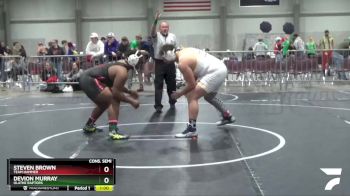 265 lbs Cons. Semi - Devion Murray, Olathe Raptors vs Steven Brown, Team Hammer