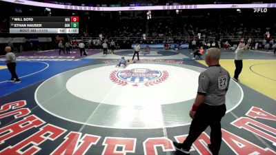 I-110 lbs Champ. Round 2 - Will Soto, Newburgh Free Academy vs Ethan Hauser, Connetquot