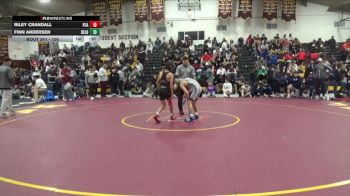 106 lbs Cons. Round 3 - Finn Andersen, Delbarton vs Riley Crandall, Faith Christian Academy