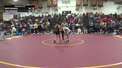 106 lbs Cons. Round 3 - Finn Andersen, Delbarton vs Riley Crandall, Faith Christian Academy