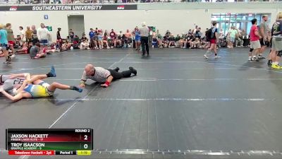 92 lbs Round 2 (4 Team) - Troy Isaacson, Grapple Academy vs Jaxson Hackett, Finger Lakes Elite