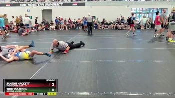 92 lbs Round 2 (4 Team) - Troy Isaacson, Grapple Academy vs Jaxson Hackett, Finger Lakes Elite