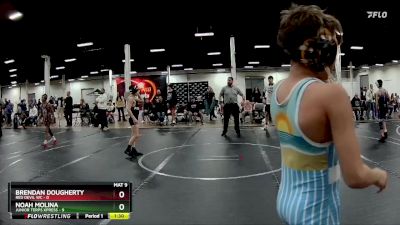 80 lbs Placement (4 Team) - Noah Molina, Junior Terps Xpress vs Brendan Dougherty, Red Devil WC