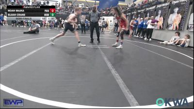 112 lbs Semifinal - Elijah Crane, Midwest City Bombers Youth Wrestling Club vs Noah Majka, Prodigy Elite Wrestling