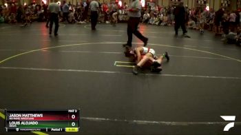56 lbs Champ. Round 2 - Jason Matthews, No Name Wrestling vs Louis Alojado, RNWS