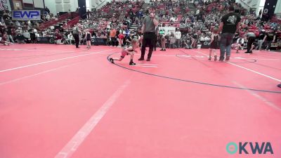 49 lbs Consolation - Axl Ellsbury, Elk County Wrestling vs Kennedy Ashton, Bartlesville Wrestling Club