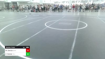 137 lbs Quarterfinal - Marcos Garcia, Denning WC vs Zackery Hainer, Valley Bad Boys