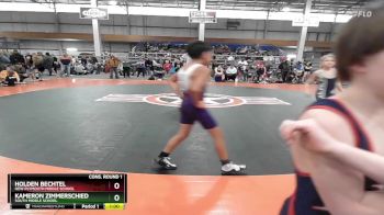 70 lbs Cons. Round 1 - Kameron Zimmerschied, South Middle School vs Holden Bechtel, New Plymouth Middle School