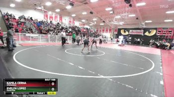 110 lbs Cons. Semi - Evelyn Lopez, Hamilton vs Kamila Cerna, Stockdale