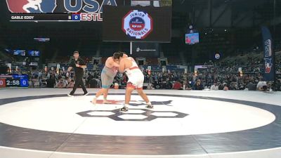 285 lbs Cons. Rd Of 64 - Julius Hernandez, Wyoming vs Gable Eddy, Iowa