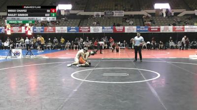 165 lbs Quarters & Wb (16 Team) - Diego Chavez, Findlay University vs Bailey Gimbor, Kutztown