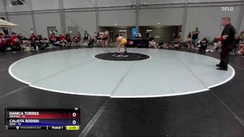 130 lbs Placement Matches (8 Team) - Danica Torres, Arizona vs Calista Rodish, Iowa