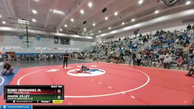 80 lbs Cons. Semi - Bobby Hernandez Jr., Cody Wrestling Club vs Mason Jolley, Douglas Wrestling Club