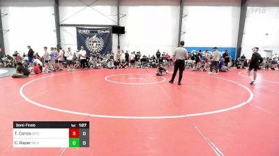 90 lbs Semifinal - Tyler Conzo, Team Gotcha vs Carson Raper, NC United