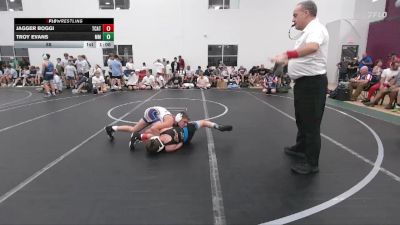 88 lbs Round 2 (6 Team) - Jagger Boggi, Team Catalyst vs Troy Evans, Micky`s Maniacs