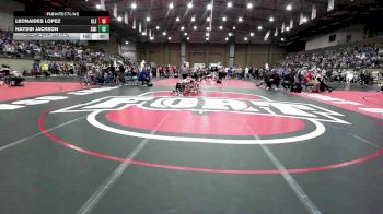 144A 3rd Place Match - Haydin Jackson, Smithville vs Leonaides Lopez, Klein