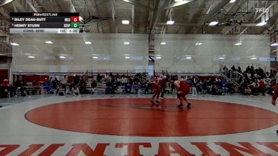 285 lbs Cons. Semi - Henry Sturn, CSU-Pueblo vs Riley Dean-Butt, Western Colorado