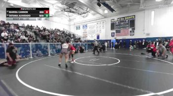 125 lbs Cons. Round 3 - Tatiana Alvarado, West Covina vs Marisa Cannon, Redondo Union
