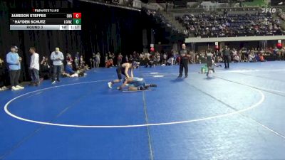 130 lbs Round 3 - Jameson Steffes, Sarbackers Wrestling Academy vs Hayden Schutz, La Crosse Area Wrestling (law)