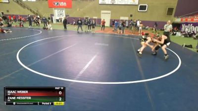 114 lbs Cons. Round 2 - Korbyn Barent, MT vs Ethan Benson, MN