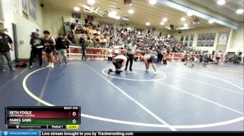 285 lbs Champ. Round 2 - Seth Fogle, Centennial-Corona vs Fares Sabe, Cypress