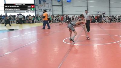 64 lbs Round 4 - 1:30pm Friday - Rowan Corrales, Rough House W.C., CA vs Zach Hernandez, Terps Xtreme