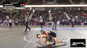 95 lbs 3rd Place Match - Jayden Reyes, Derby vs Reid Pfortmiller, Phillipsburg