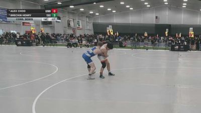 132 lbs Cons. Semis - Breckin Henry, Thunder Basin High School vs Alex Choo, Gracie Barra Westchase Wrestling