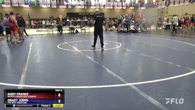 190 lbs Round 3 - Andy Franke, Pack732 Wrestling Academy vs Grady Joens, The Best Wrestler