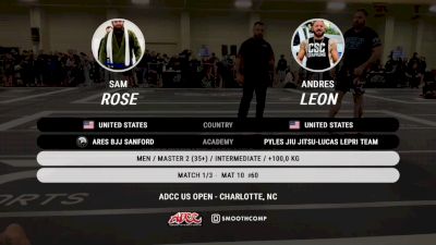 Sam Rose vs Andres Leon 2025 ADCC Charlotte Open