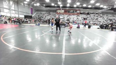 102 lbs Cons. Sub-semis - Camryn Reeson, Mat Rats Rebooted Wrestling vs Kamila Morales, Nevada Elite Wrestling