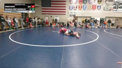 19 lbs Round 2 - Teagan Junker, Tiger Wrestling Club vs Aria Zuck, Jesup Mat Club