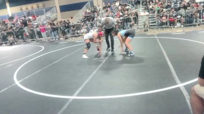 130 lbs Round Of 16 - Madison Black, Project 8 WC vs Arianna Garcia, Gladiator WC