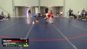 152 lbs Semis & 1st Wrestleback (8 Team) - Rex Jacops, Texas B vs Christion Griggs, Alabama