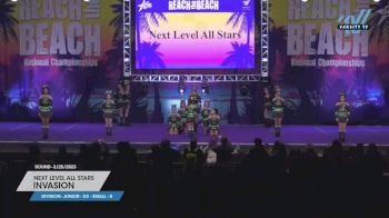 Next Level All Stars - Invasion [2023 L2 Junior - D2 - Small - B 3/25/2023] 2023 ACDA Reach the Beach Grand Nationals - DI/DII