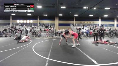 165 lbs Consi Of 16 #1 - Isaac Hanson, Murrieta Valley HS vs Monte Rivera, The Wrestling Factory