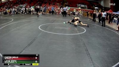 84 lbs Round 5 (6 Team) - Layne Smith, Dayton Bandits vs Carter Wells, TB Legacy