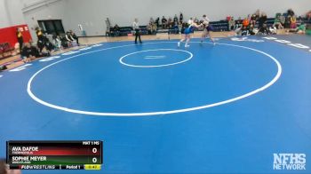 170 lbs Cons. Round 3 - Sophie Meyer, Wheatland vs Ava Dafoe, Thermopolis