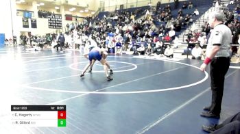 114 lbs Consi Of 8 #2 - Colton Hagerty, Washington Twp vs Reef Dillard, Bethlehem Catholic