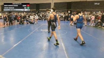 93 lbs Rr Rnd 3 - Enzo Musiolowski, Triumph Blue - MSE vs Aidan Shirazi, DoughBoy WC - MSE