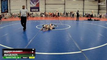 80 lbs Rd# 10- 4:00pm Saturday Final Pool - Braylon Butts, NCWAY National Team vs Brendan Dougherty, PA Blue