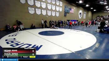 170 lbs Champ. Round 1 - Manuel Zepeda, St. Joseph (Santa Maria) vs Michael Seanz, Camarillo