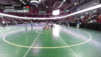 138 lbs Cons. Round 3 - Wyatt Bailey, Ridgevue vs Mason Lewis, Caldwell