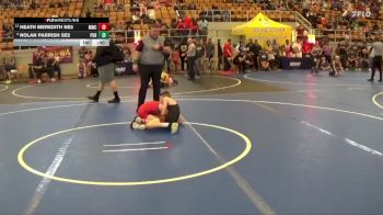72 lbs Cons. Round 4 - Nolan Parrish SE2, Pursuit vs Heath Meredith NE5, Marlington Wrestling Club