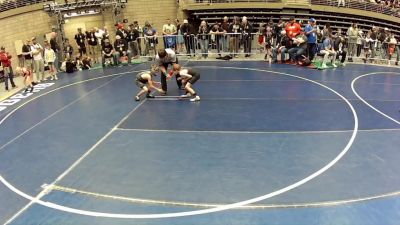 55 lbs Semis - Peyton Chelewski, Colorado Outlaws Youth Wrestling vs PAXTON DUNBAR, Uintah Wrestling