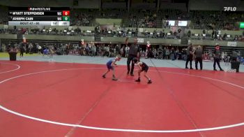 60 lbs Cons. Round 2 - Joseph Cain, ANML vs Wyatt Steffensen, Flat Earth Wrestling Club