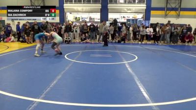 103 lbs Round Of 32 - Malaina Comfort, Dog Pound vs Gia Zachrich, CP Wrestling