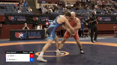 87 lbs Cons. Round 2 - Jacob Clark, Minnesota Storm vs Christian Rouleau, Minnesota Storm