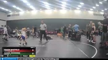 40 lbs Mason Whitfield, Team Bear Red vs Alison Johanning, Eastside